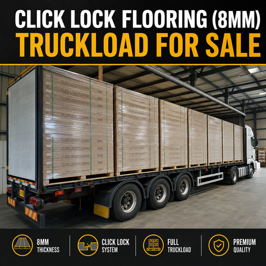 Click Lock Flooring (8mm) truckload for sale