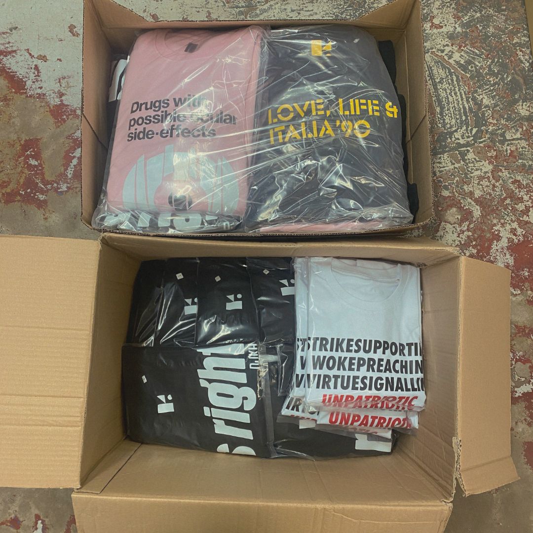White Fox clothing pallets for sale