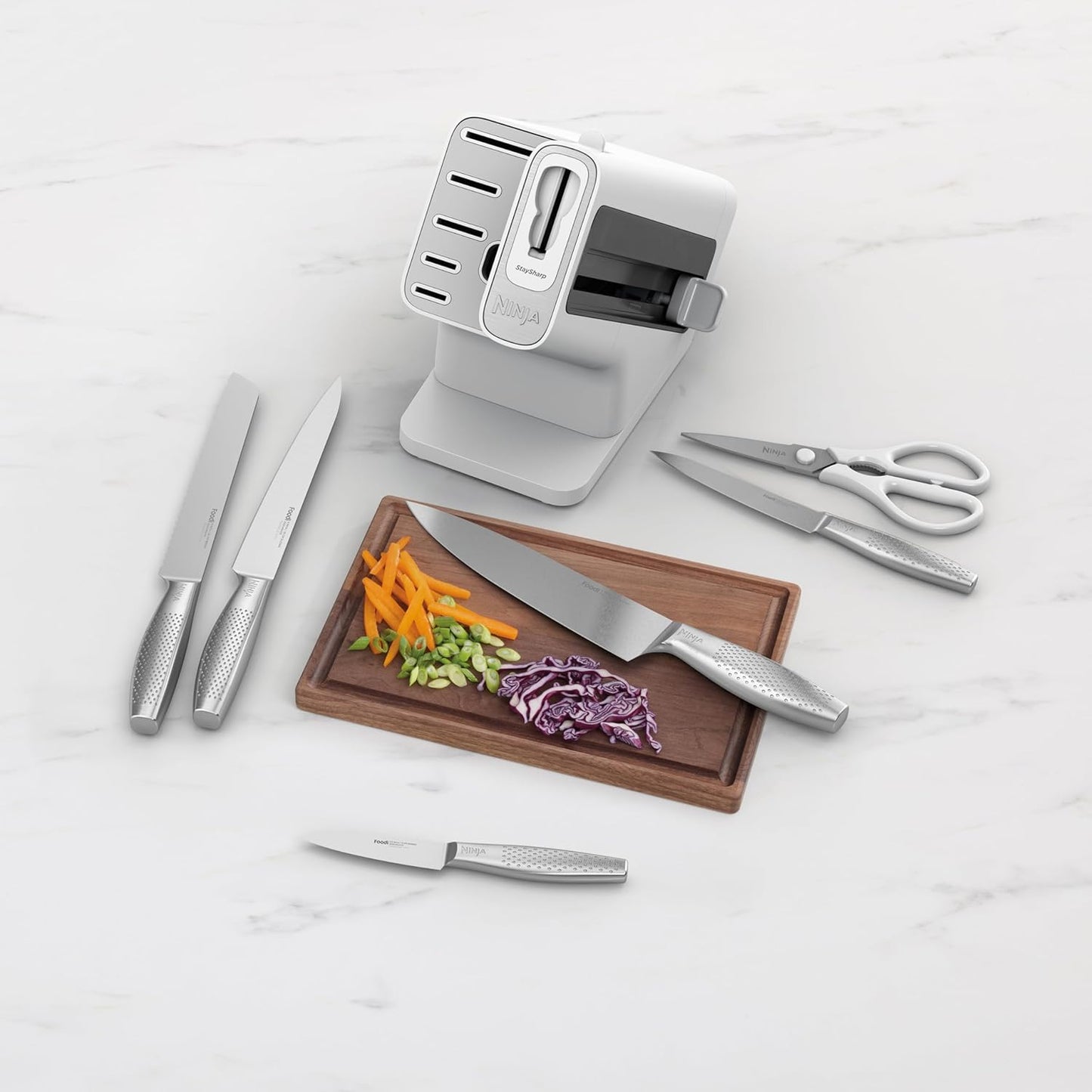 Ninja cookware casserole and knife set pallet for sale