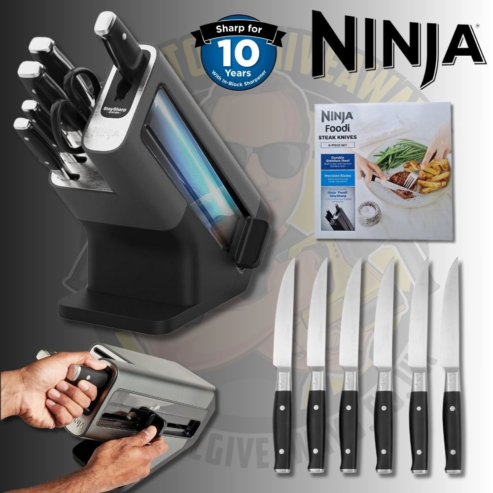 Ninja cookware casserole and knife set pallet for sale