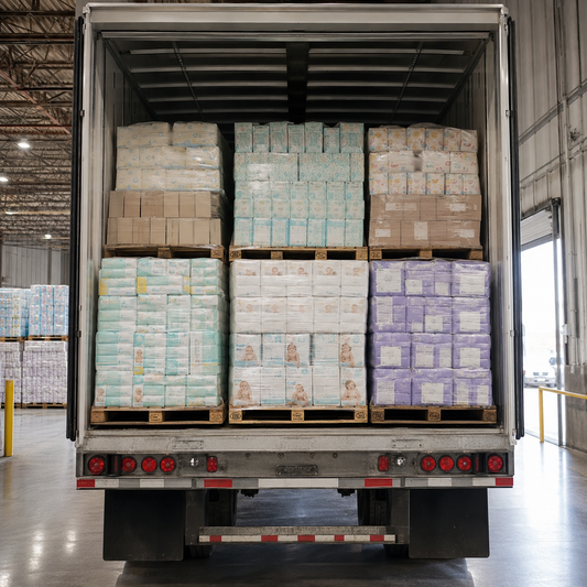 Diapers truckload liquidation for sale