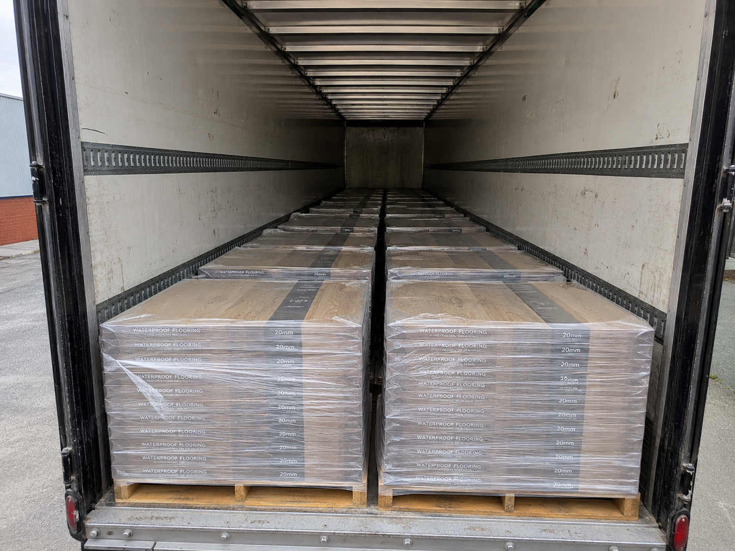 Waterproof Flooring (20mm) truckload for sale