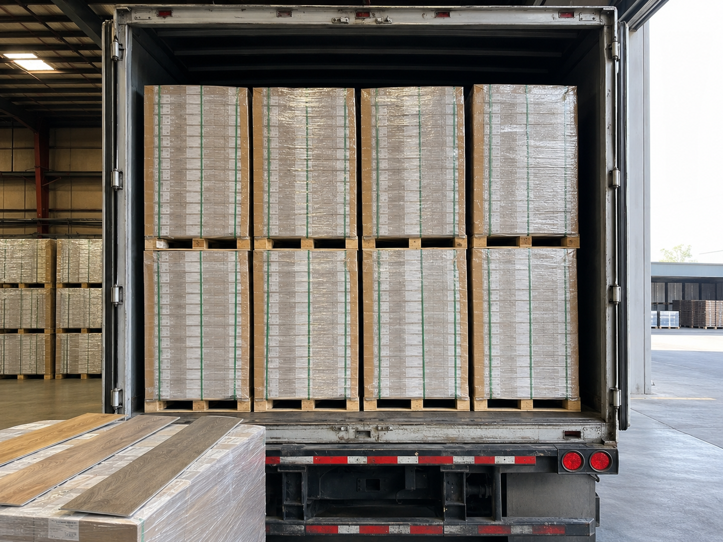 LVP Flooring (8mm) truckload for sale