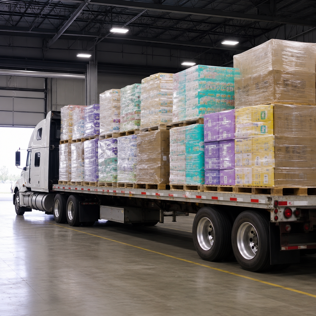 Diapers truckload liquidation for sale