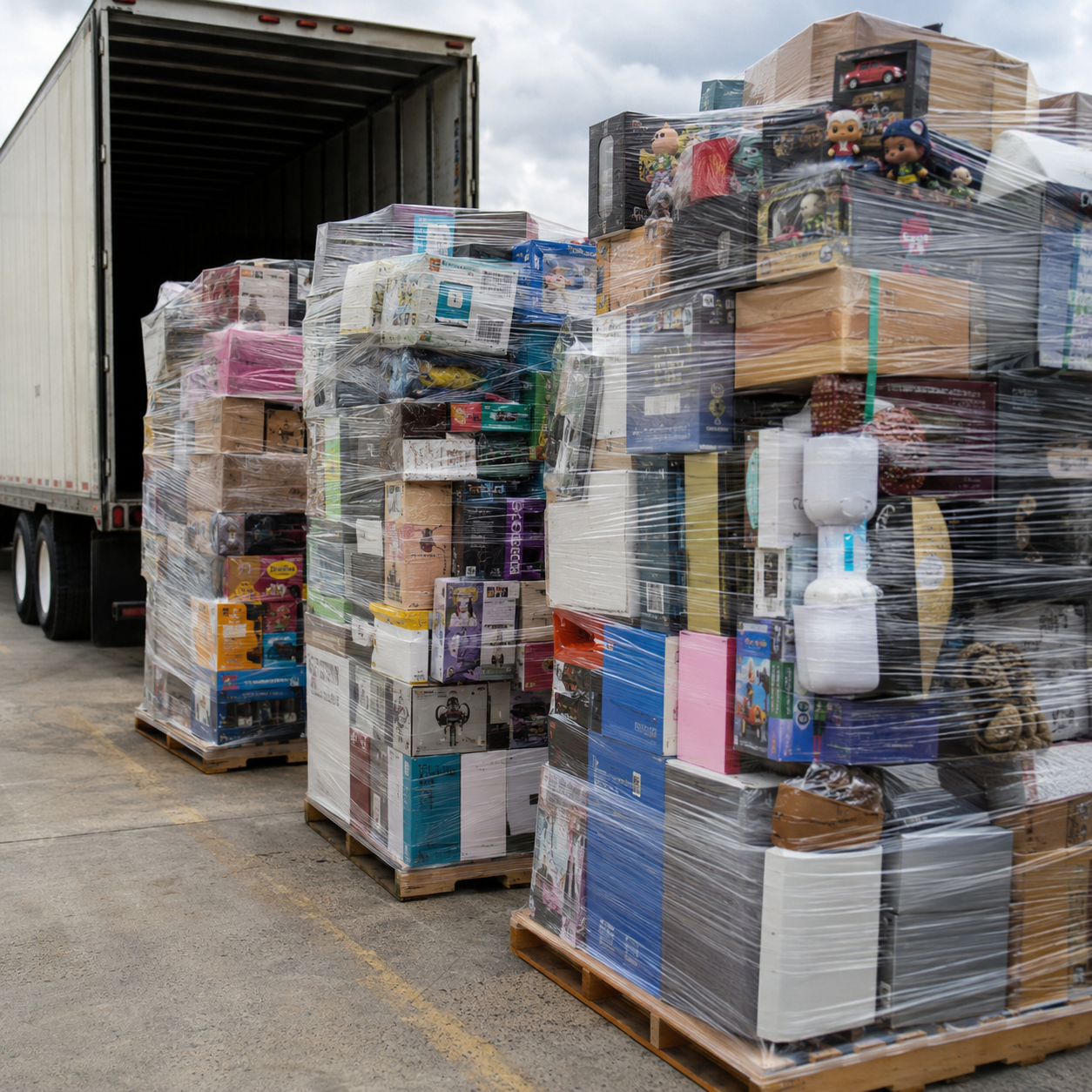 Whatnot Truckloads for sale