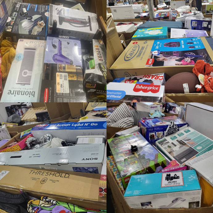Target DC Salvage truckload for sale
